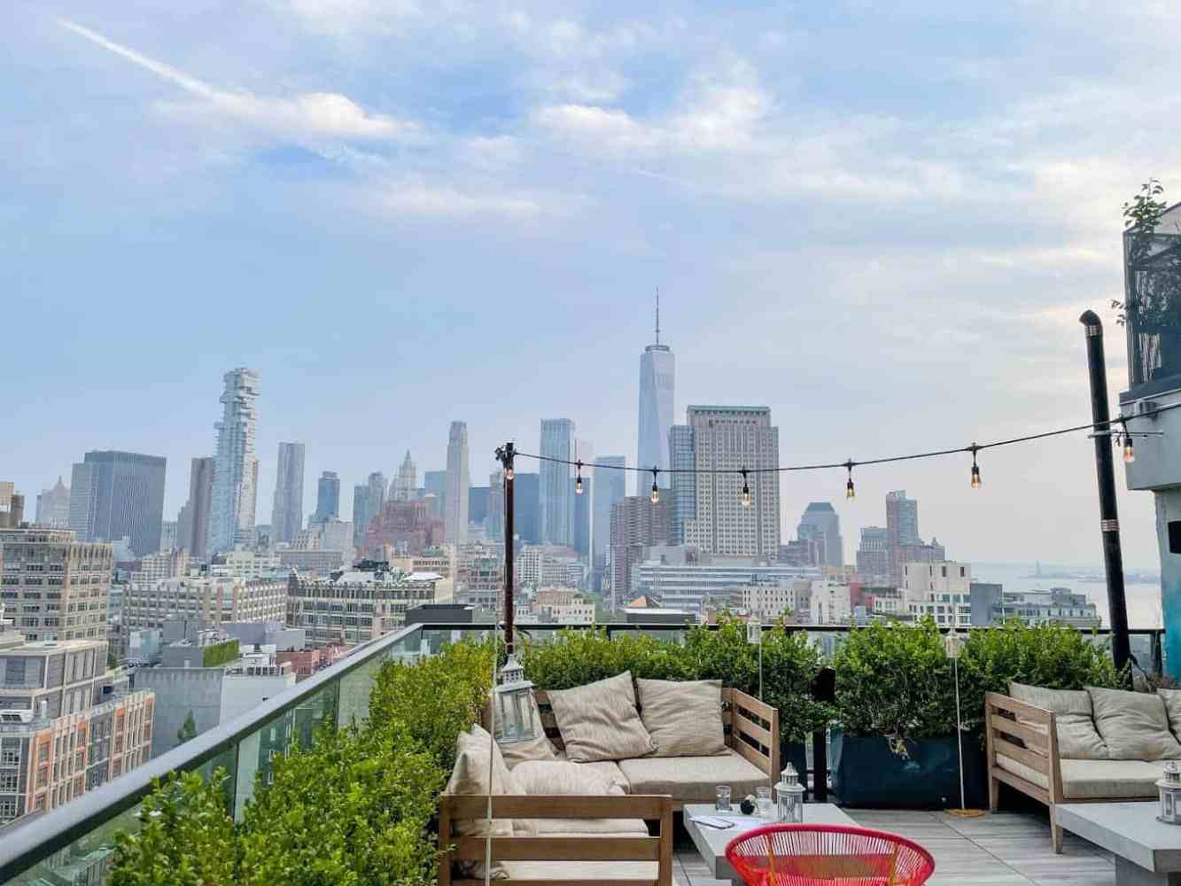 NYC rooftop bar