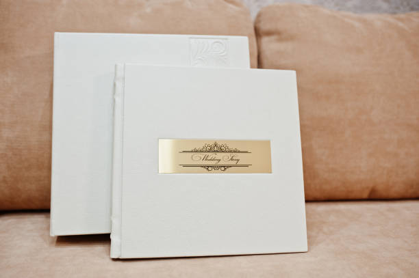 Monogrammed Leather Scrapbook